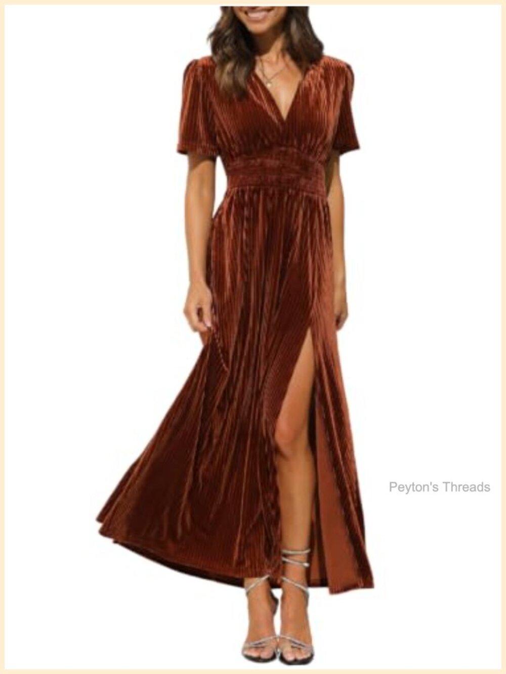 Women's Velvet Maxi Dress Formal Wedding Guest Cocktail Dress